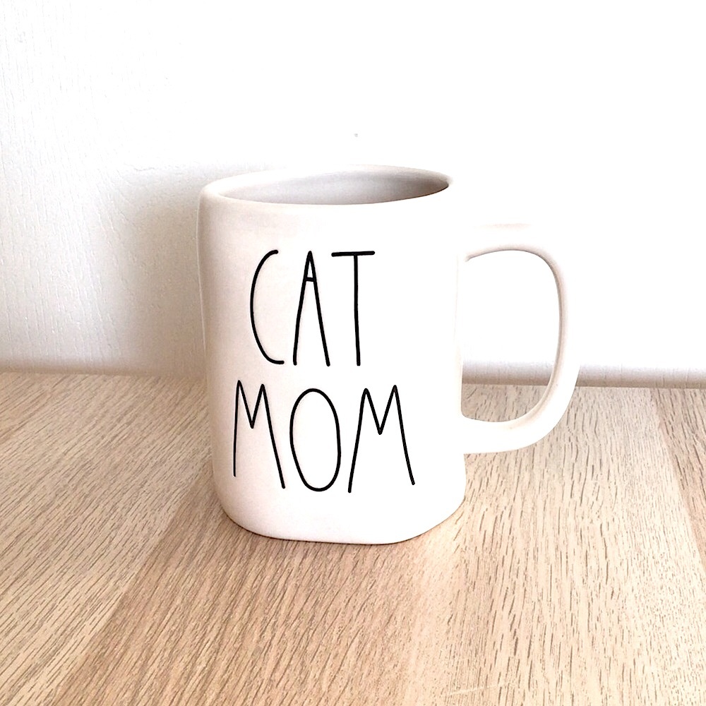Rae Dunn Cat Mom Mug